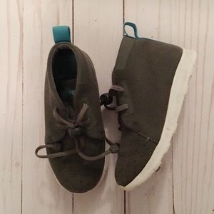 Native boys gray sneakers size 9